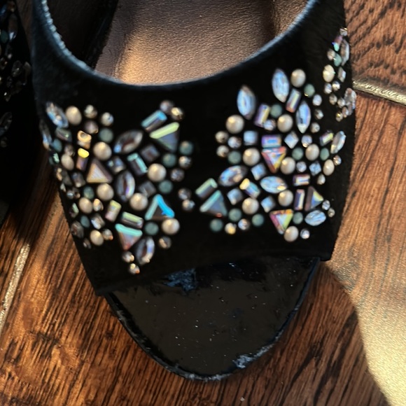 Women’s Beaded Evening Slides - Picture 4 of 7